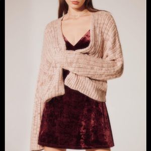 Pacsun LA Hearts Rose Pink Cardigan (M/L)